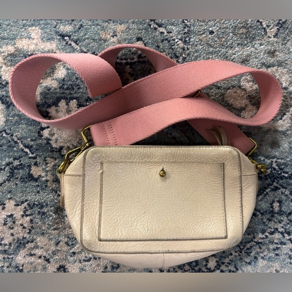 Madewell The Transport Camera Bag, Pink & White - Picture 1 of 9